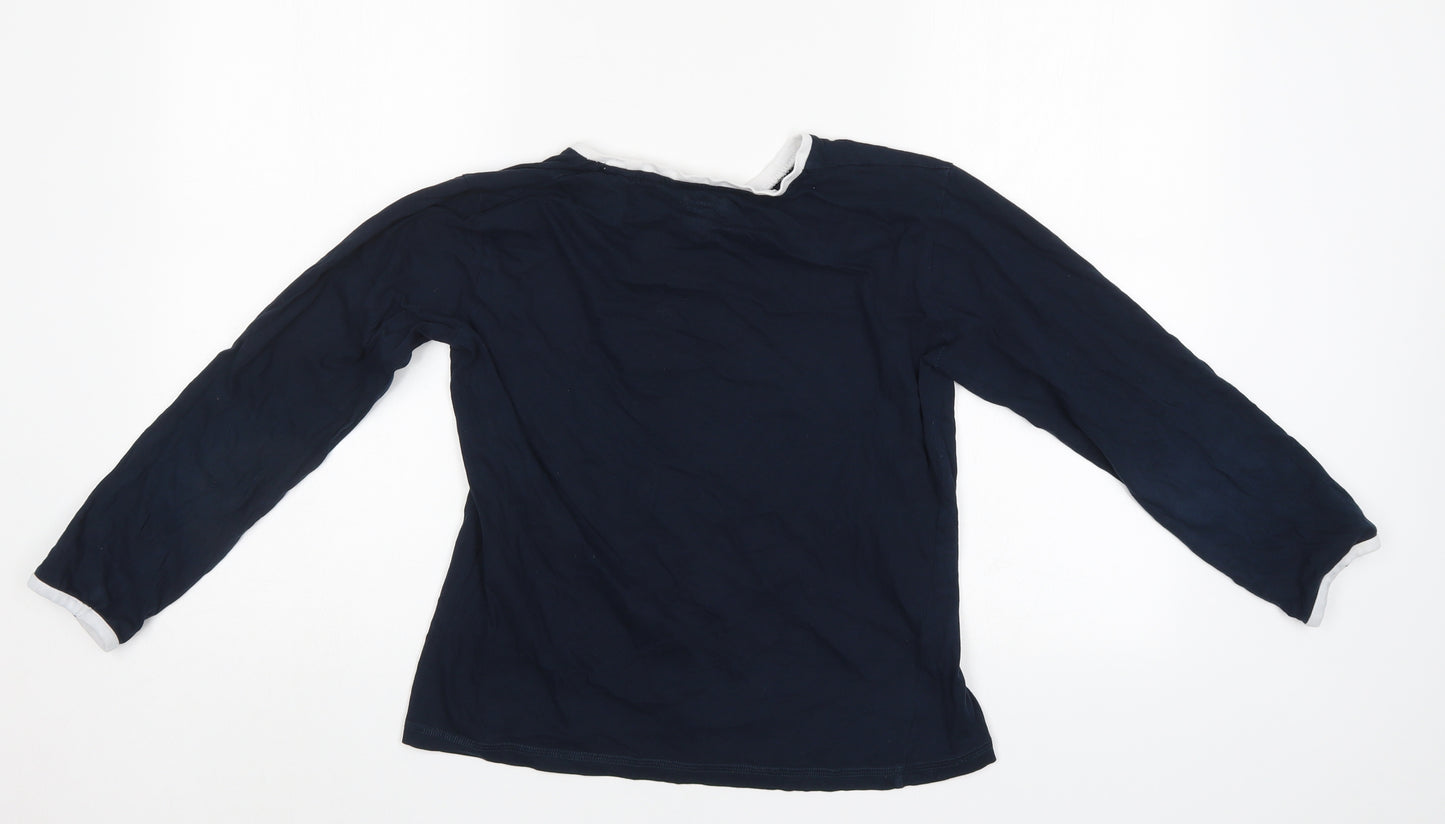 Justice League Boys Blue    Pyjama Top Size 13-14 Years