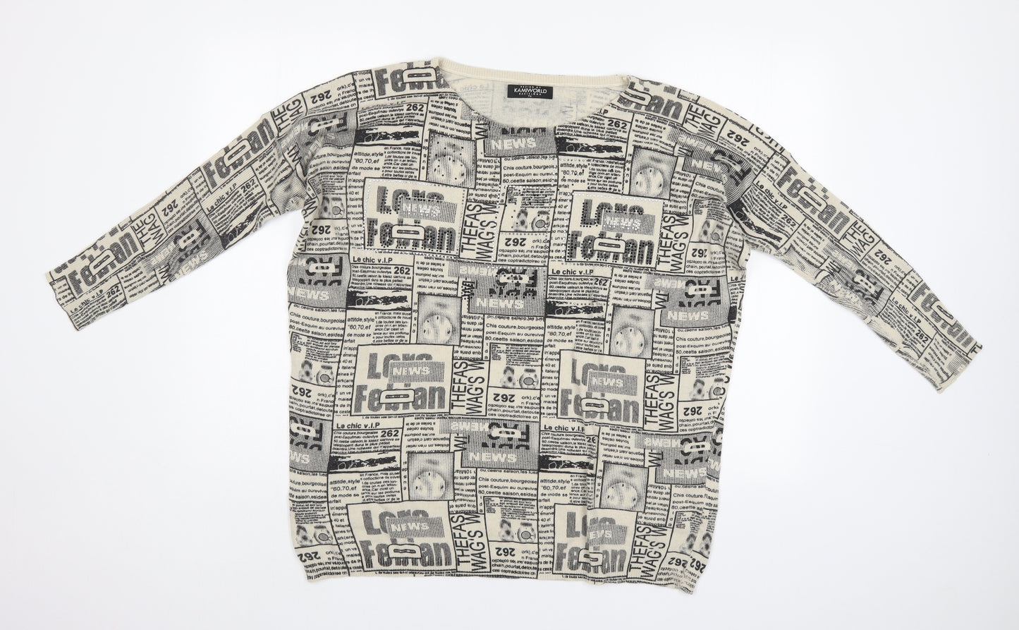 TU Womens Ivory   Pullover Jumper