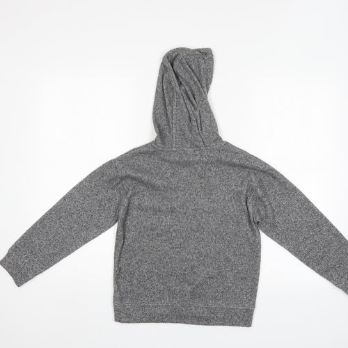 F&F Girls Grey   Pullover Hoodie Size 9-10 Years