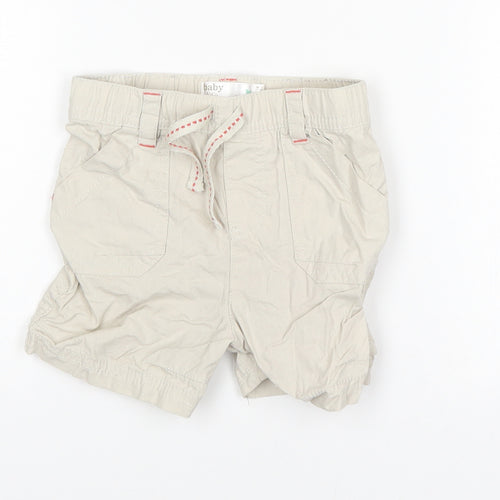 M&Co Boys Ivory   Cropped Trousers Size 12-18 Months