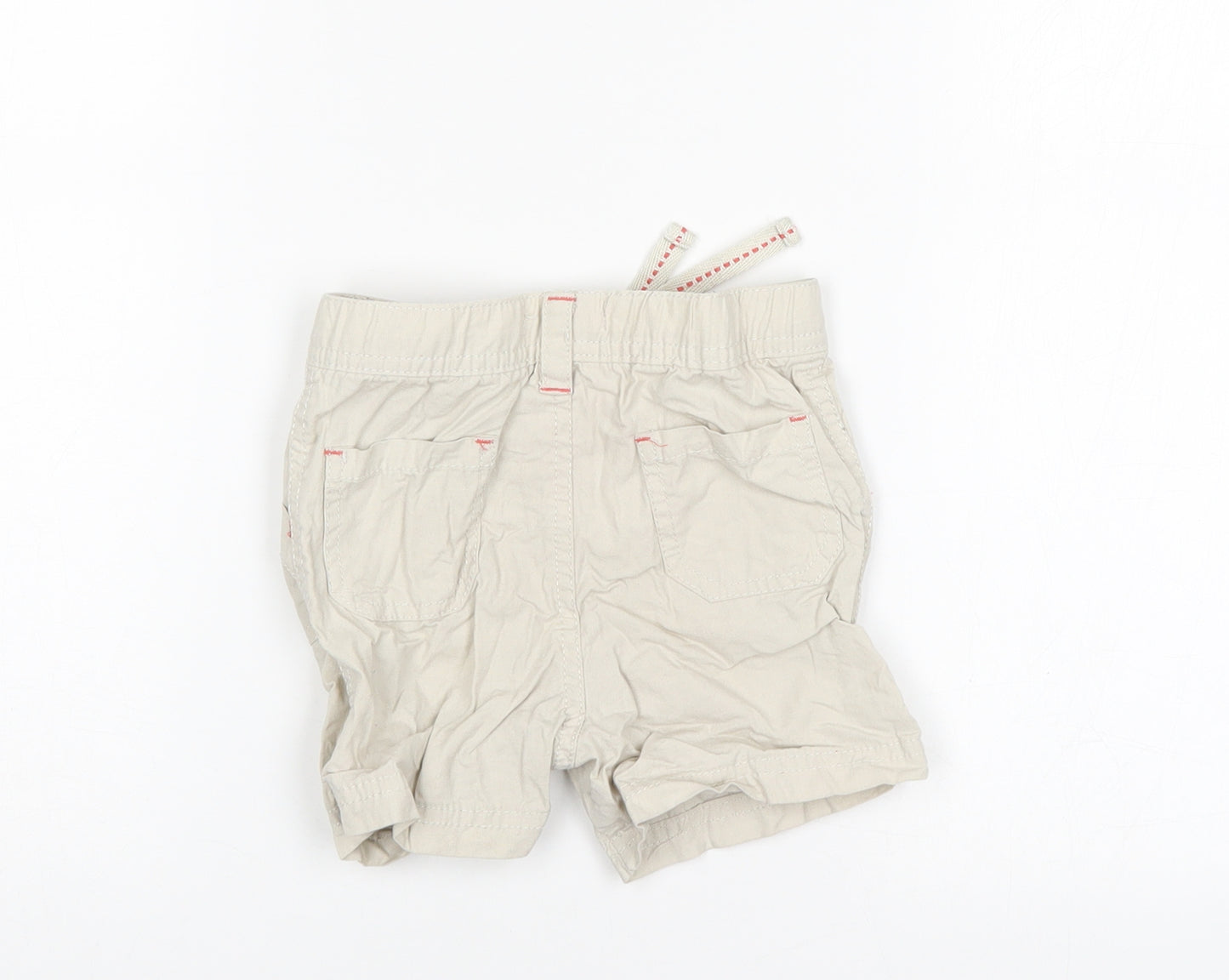 M&Co Boys Ivory   Cropped Trousers Size 12-18 Months
