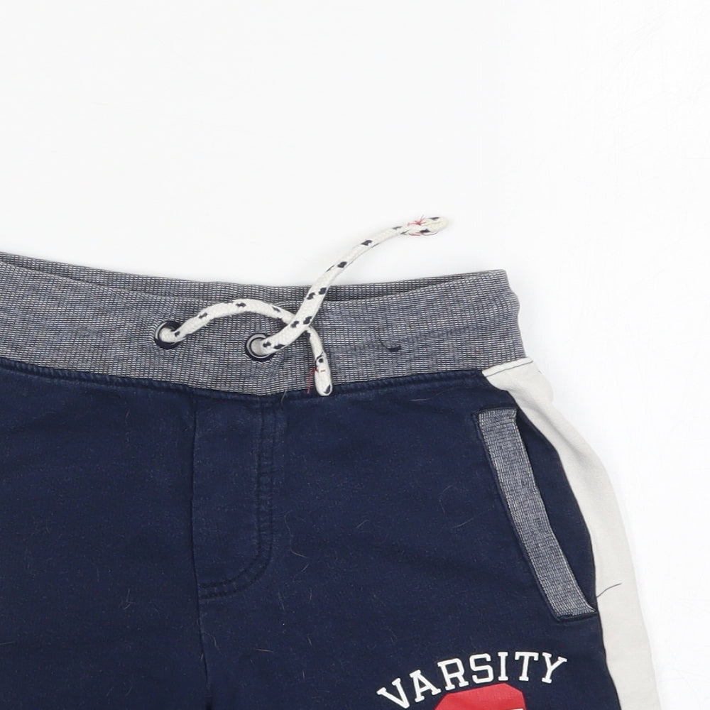 George Boys Blue   Sweat Shorts Size 5-6 Years