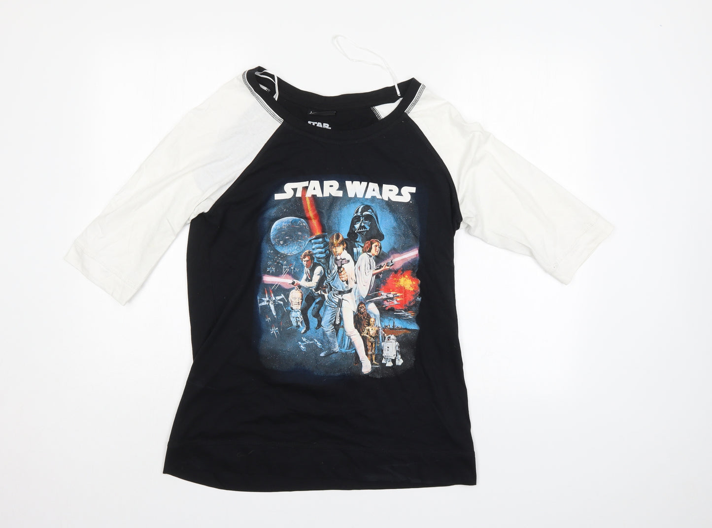 Star Wars Womens Black   Jersey T-Shirt Size 12