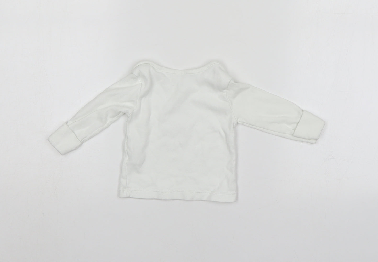 Disney Baby White    Pyjama Top Size Newborn