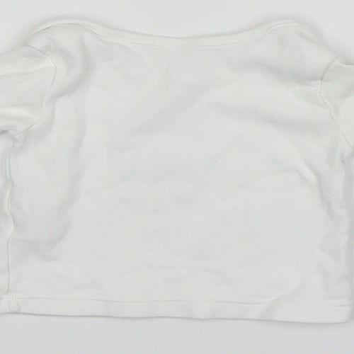 Disney Baby White    Pyjama Top Size Newborn