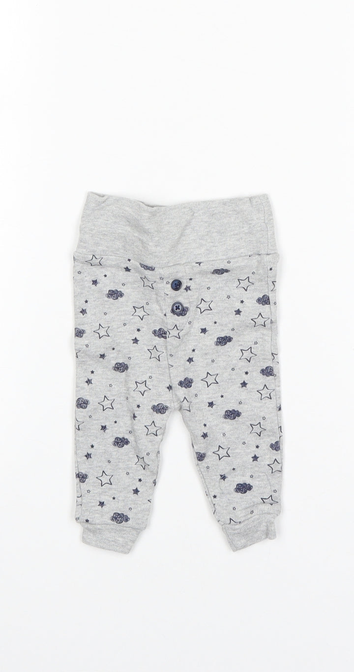 Matalan Baby Grey Sweatpants Trousers Size 0-3 Months