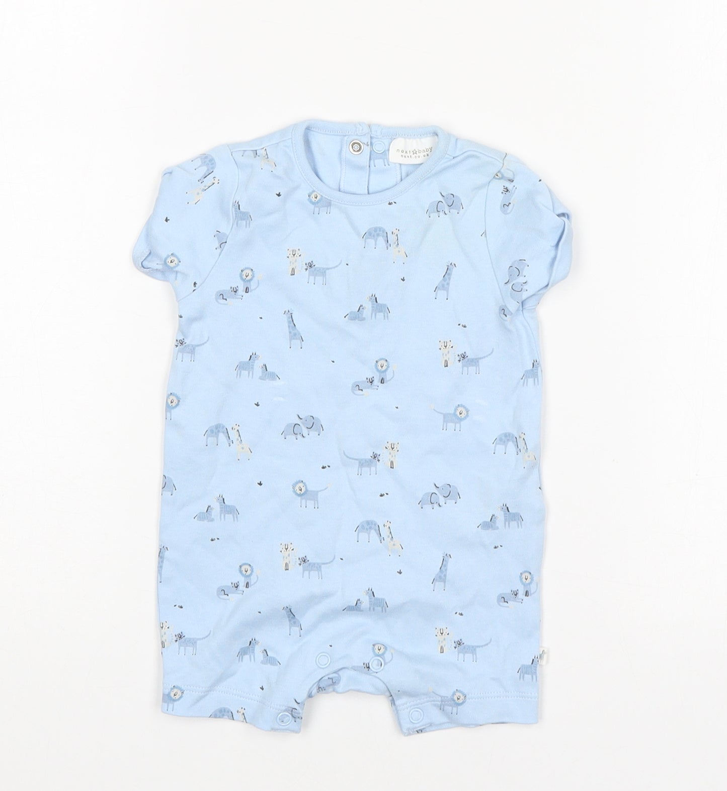 NEXT Boys Blue   Romper One-Piece Size 0-3 Months