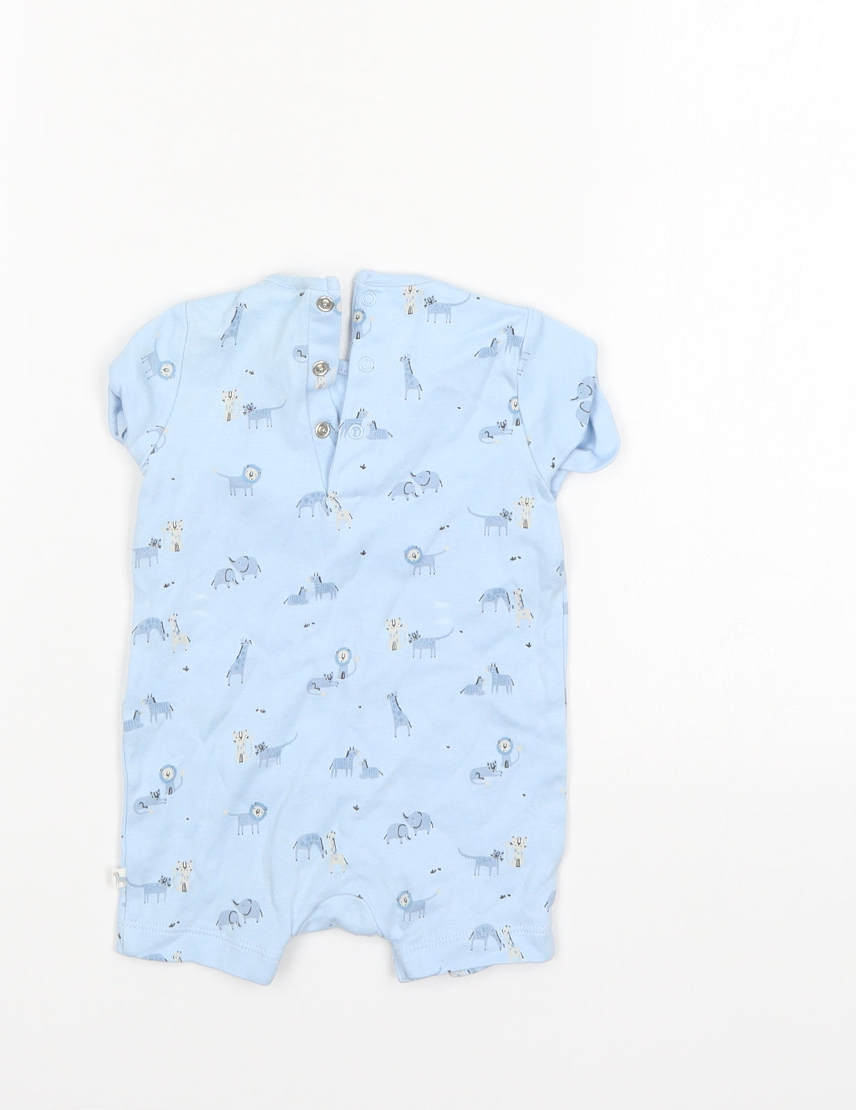 NEXT Boys Blue   Romper One-Piece Size 0-3 Months