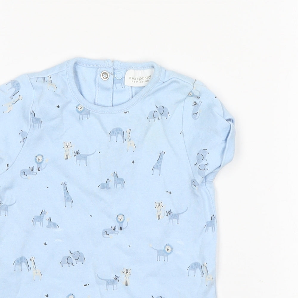 NEXT Boys Blue   Romper One-Piece Size 0-3 Months