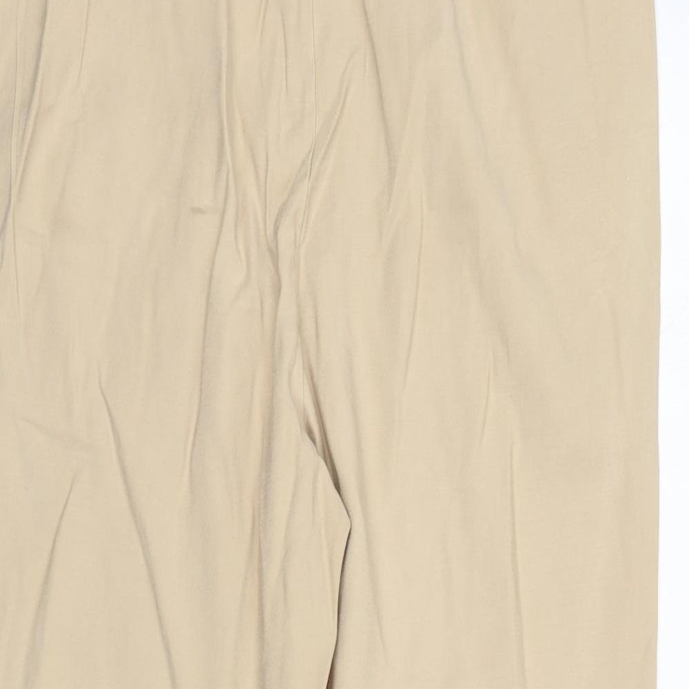 F&F Womens Beige   Trousers  Size 12 L27 in