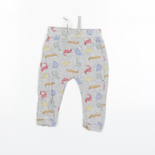 George Boys Grey   Sweatpants Trousers Size 9-12 Months
