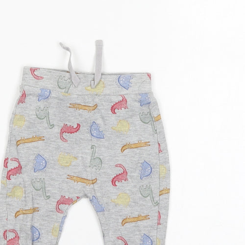 George Boys Grey   Sweatpants Trousers Size 9-12 Months