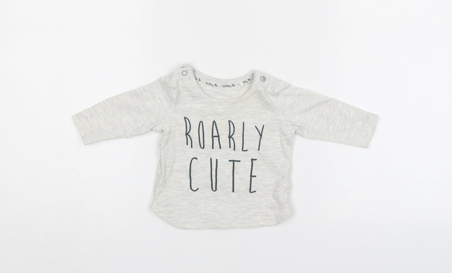 TU Baby Grey   Pullover Jumper Size 0-3 Months