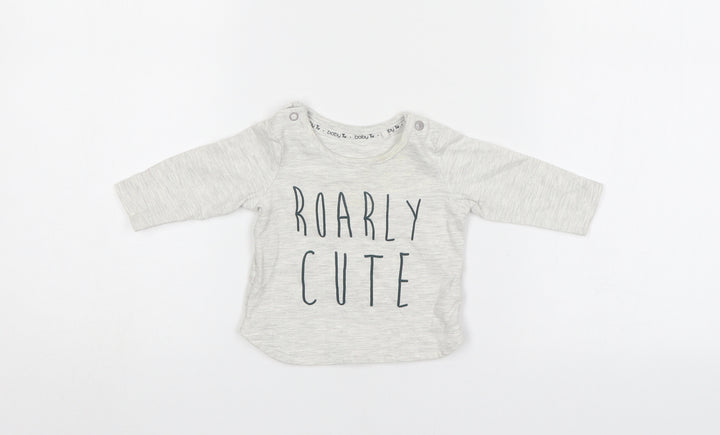 TU Baby Grey   Pullover Jumper Size 0-3 Months