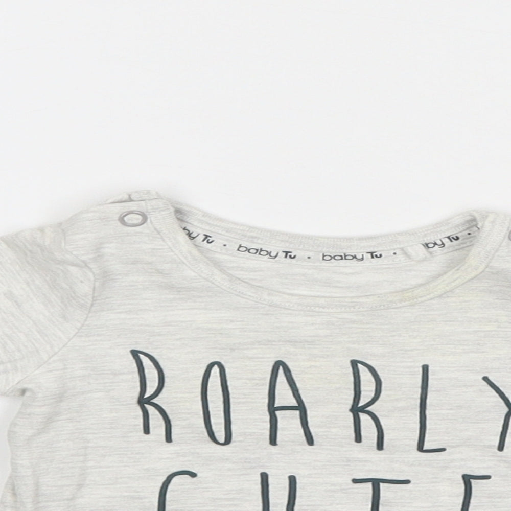 TU Baby Grey   Pullover Jumper Size 0-3 Months