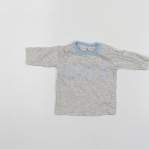 NEXT Baby Grey   Pullover Jumper Size 0-3 Months