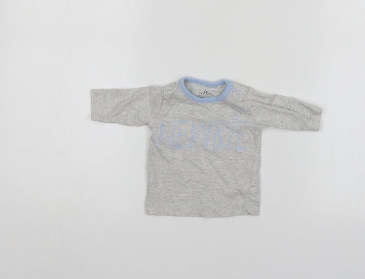 NEXT Baby Grey   Pullover Jumper Size 0-3 Months