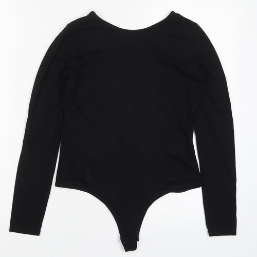 ASOS Womens Black   Bodysuit One-Piece Size 10