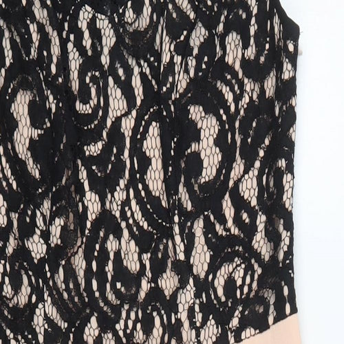 F&F Womens Beige  Lace A-Line  Size 10