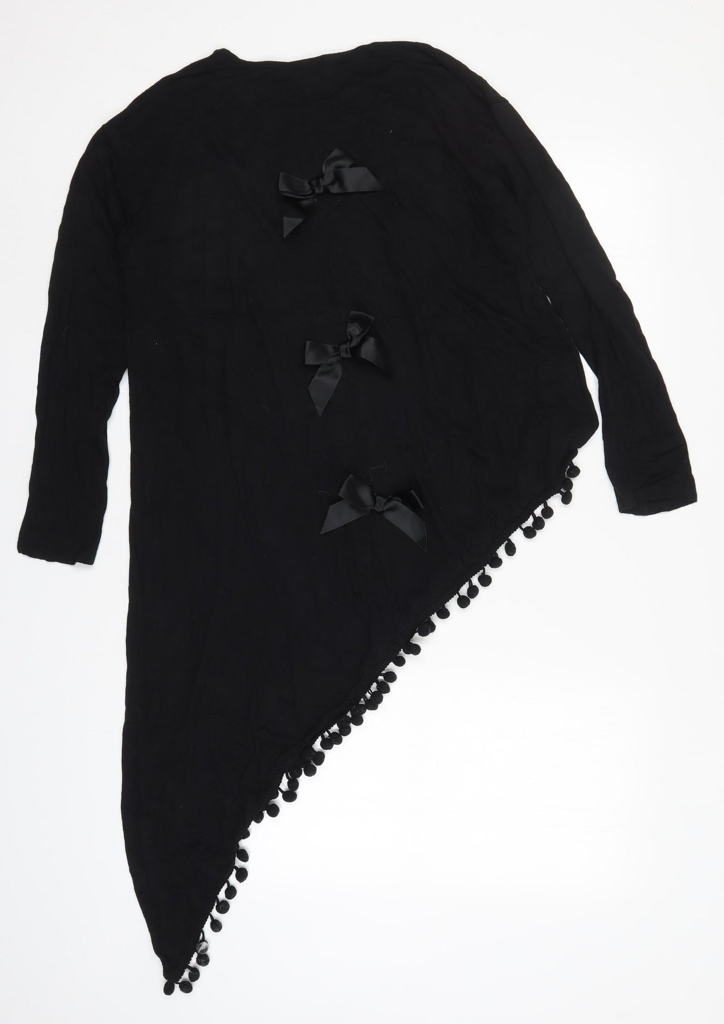 Blossom Womens Black   Basic T-Shirt Size S  - Pom Pom