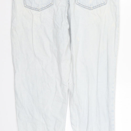 Denim Co Womens Blue  Denim Tapered Jeans Size 10 L26 in