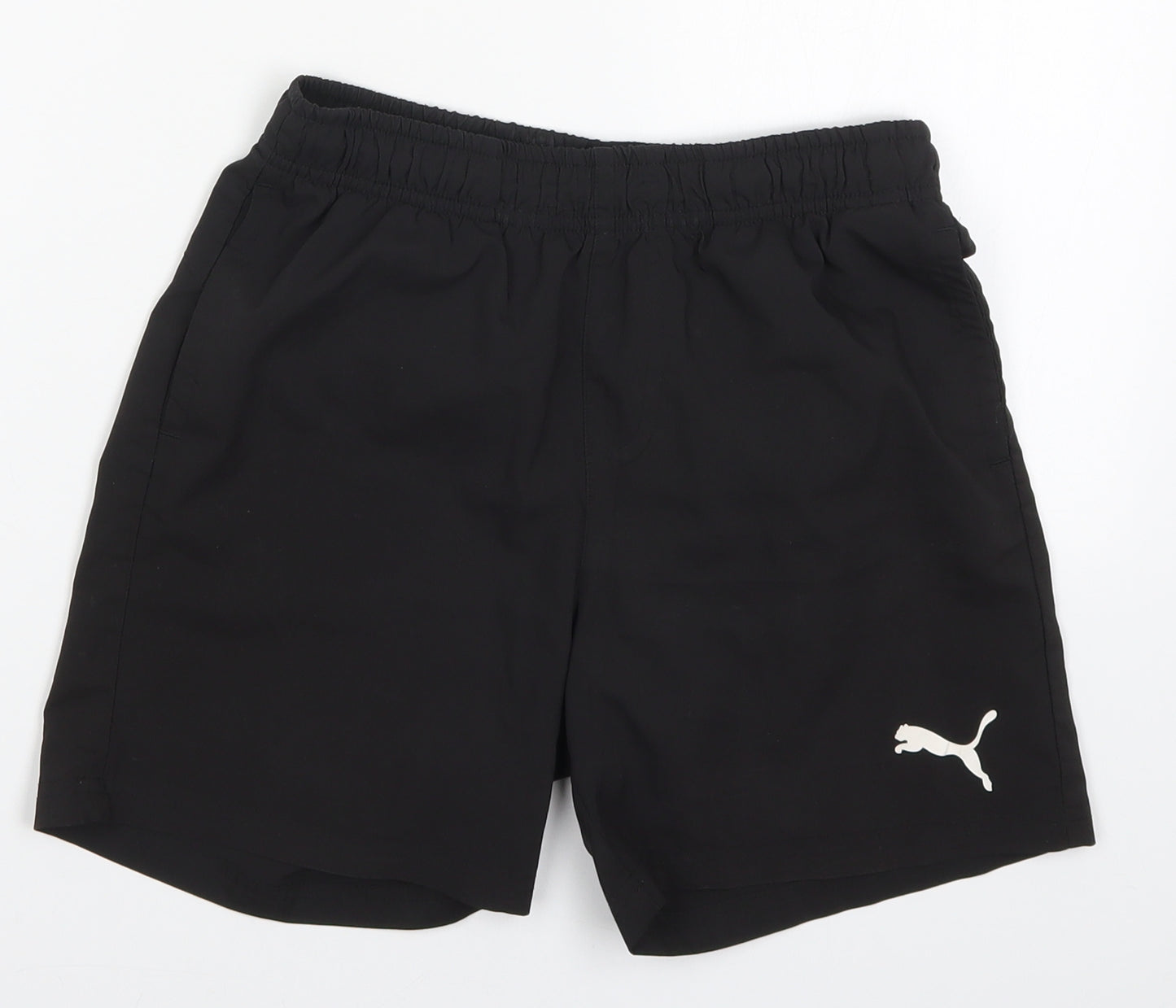 PUMA Boys Black   Sweat Shorts Size 11-12 Years