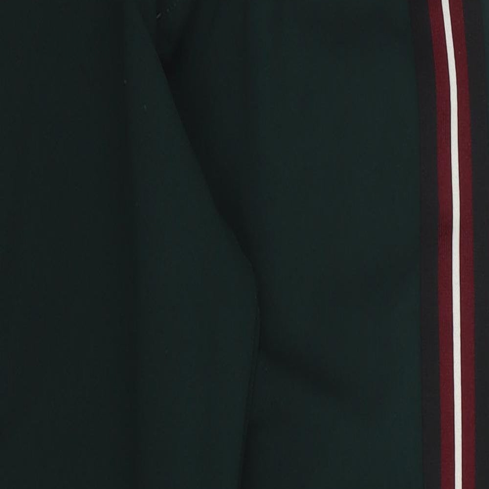 Bershka Womens Green Striped  Trousers  Size M L24 in