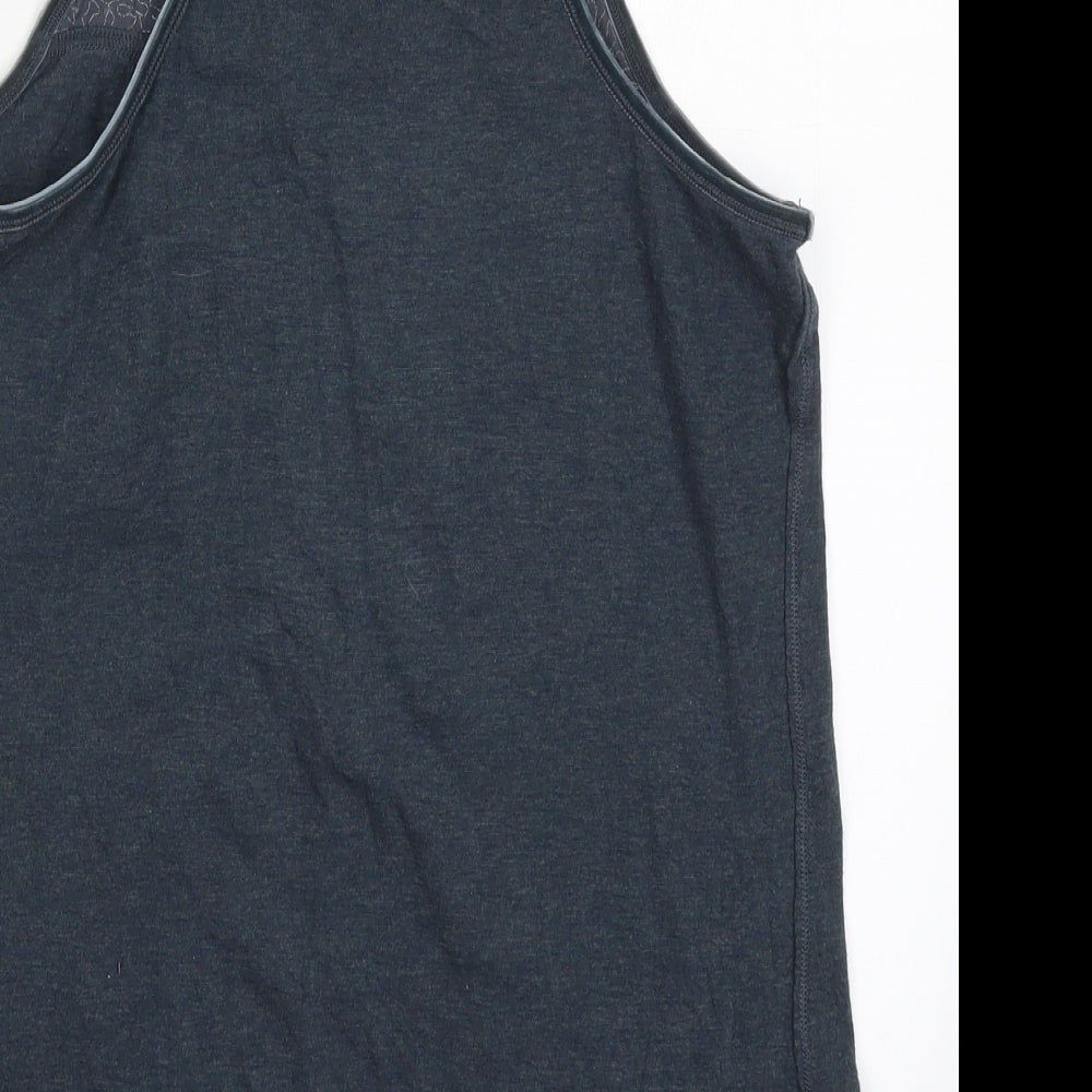 Superdry Womens Blue   Basic Tank Size L