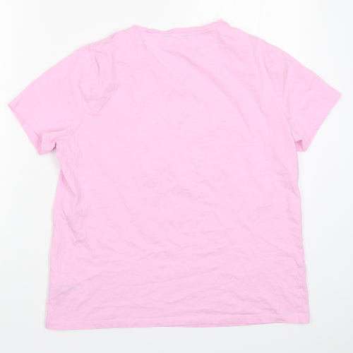 New Look Womens Pink Solid  Top Pyjama Top Size 14  - J'adore