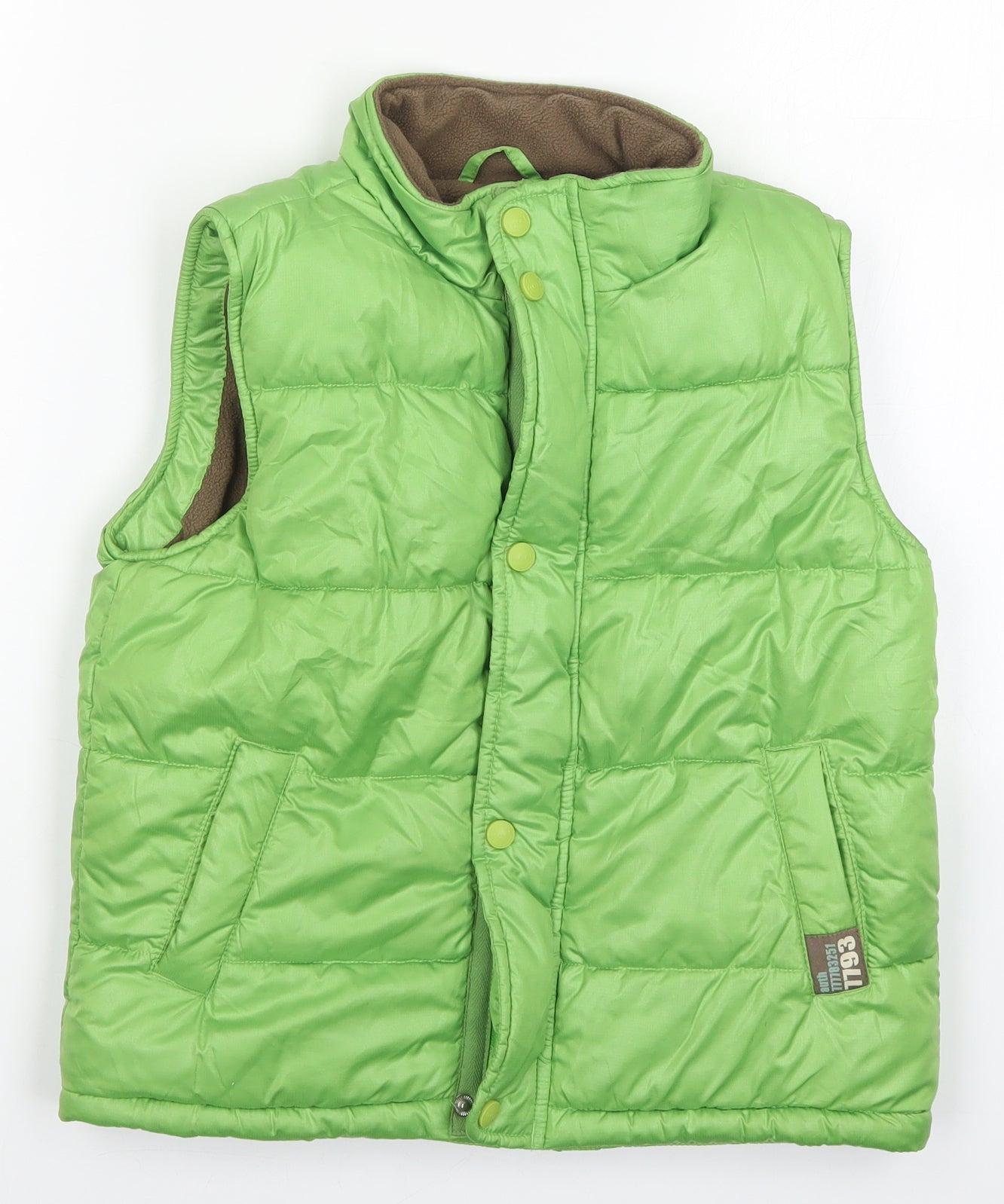 NEXT Boys Green   Gilet Coat Size 9 Years