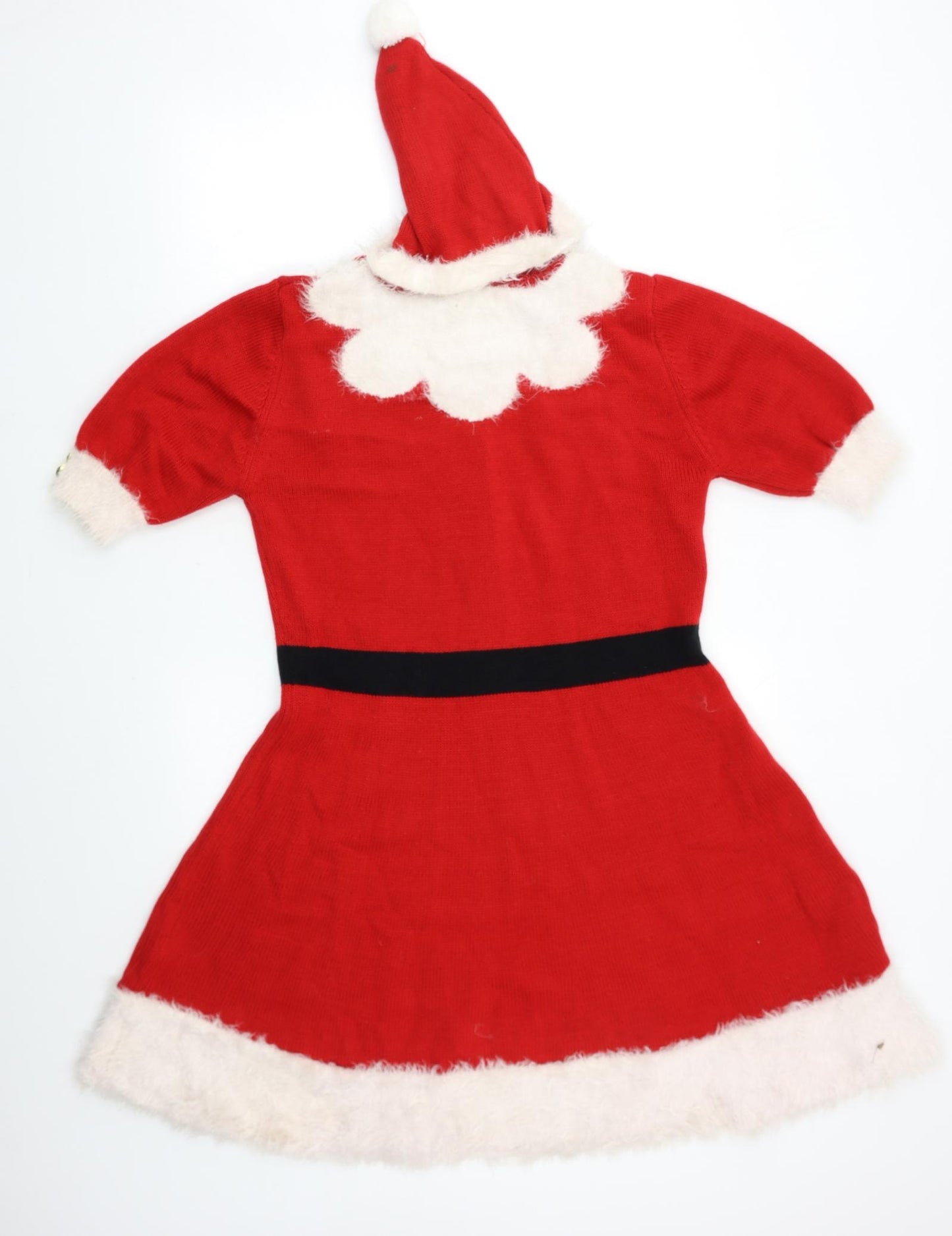Primark Womens Red   Jumper Dress  Size 12  - CHRISTMAS