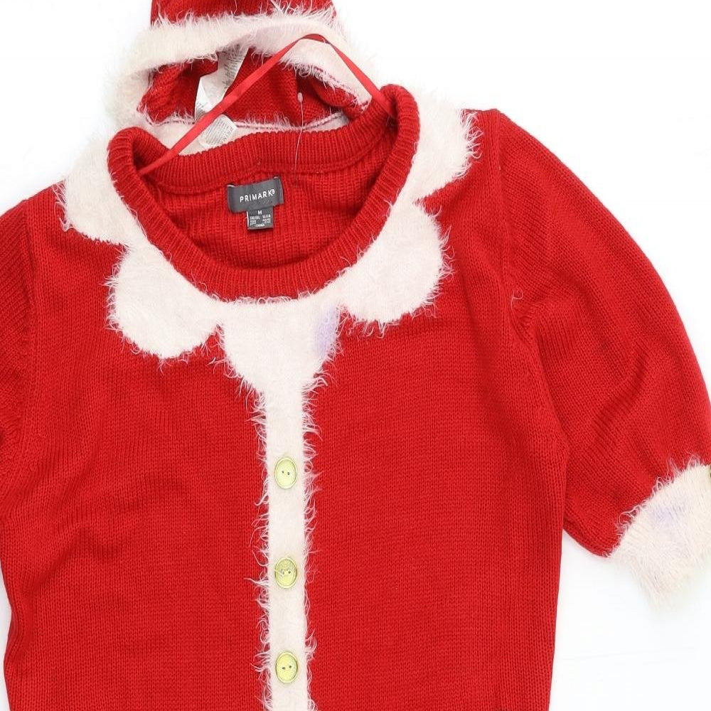 Primark Womens Red   Jumper Dress  Size 12  - CHRISTMAS