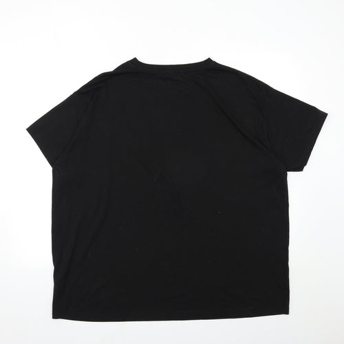 Boohoo Mens Black    T-Shirt Size XL