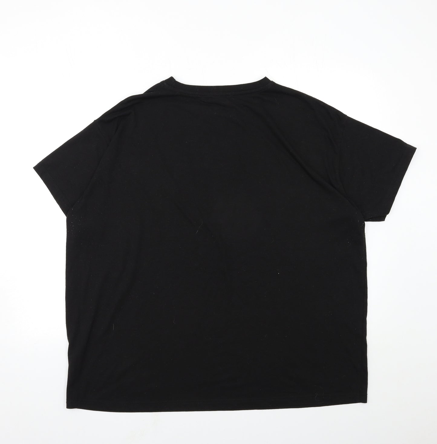 Boohoo Mens Black    T-Shirt Size XL