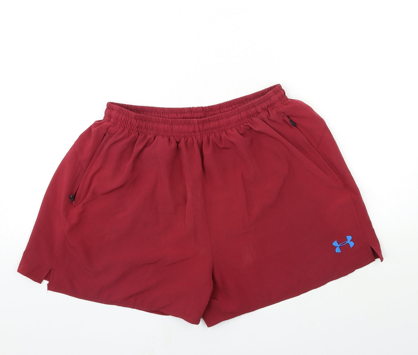 Under armour Mens Red   Sweat Shorts Size 28 in