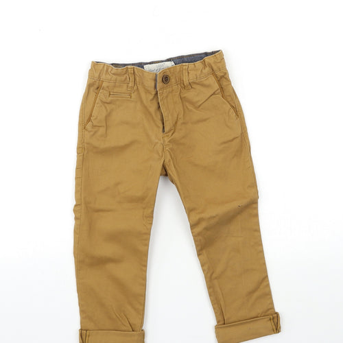 H&M Boys Brown   Chino Trousers Size 10 Years
