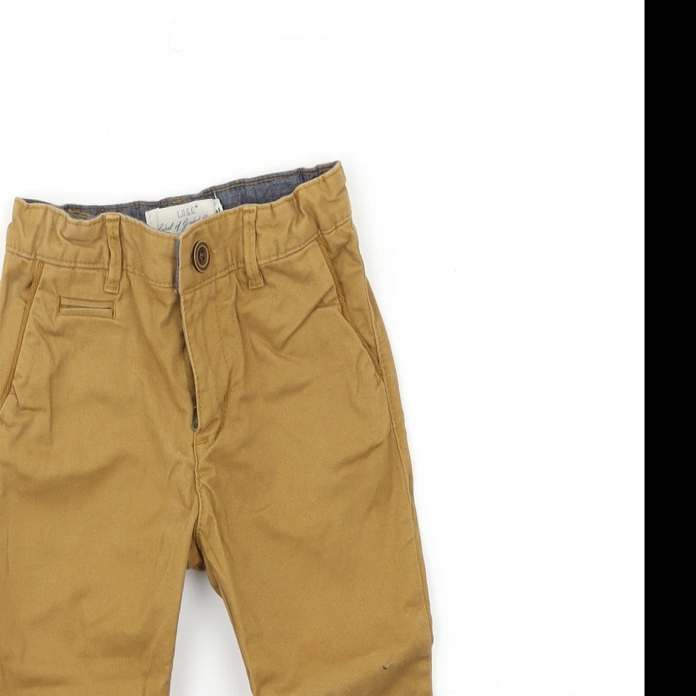 H&M Boys Brown   Chino Trousers Size 10 Years