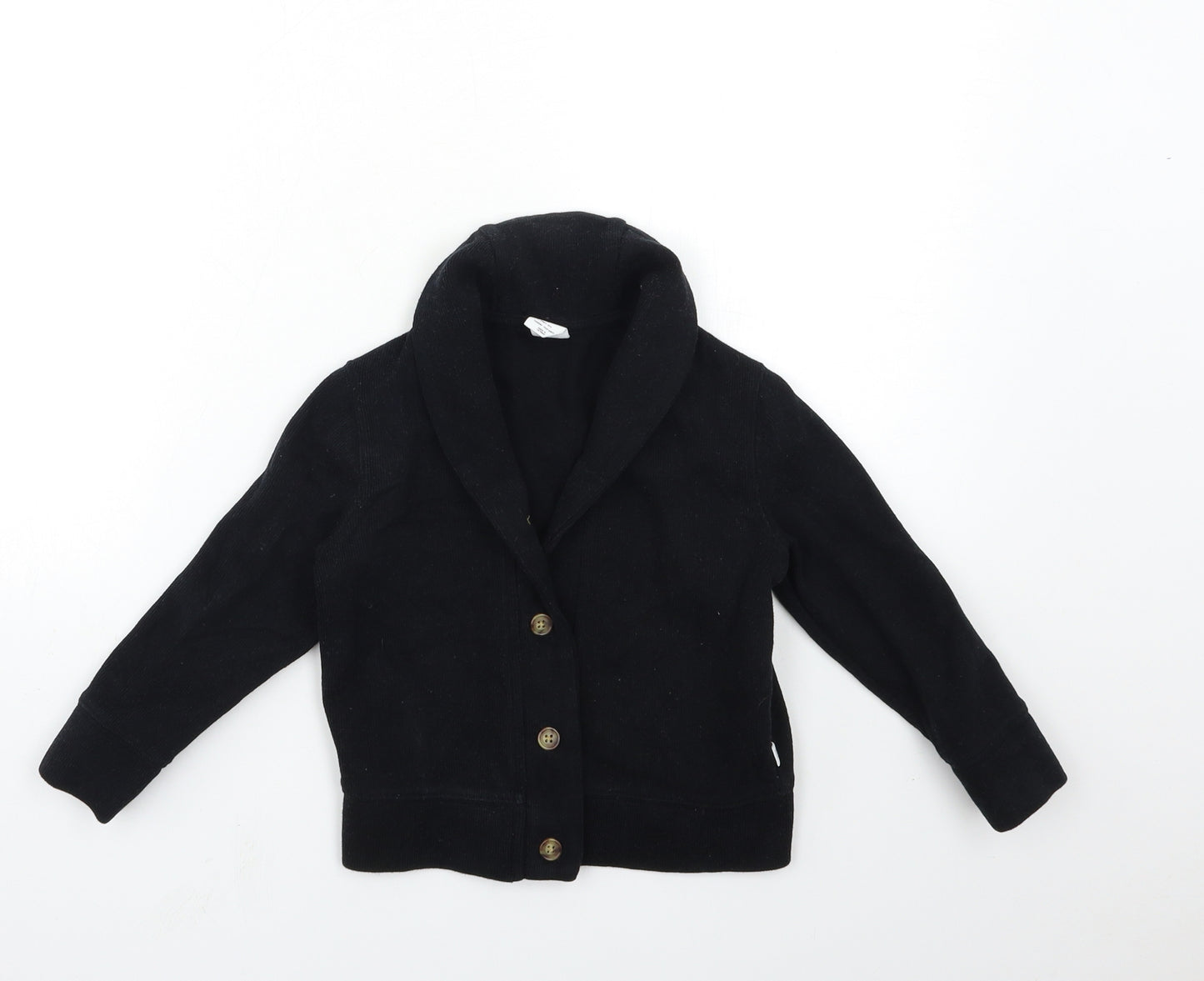 Gap Boys Black   Cardigan Jumper Size 4 Years