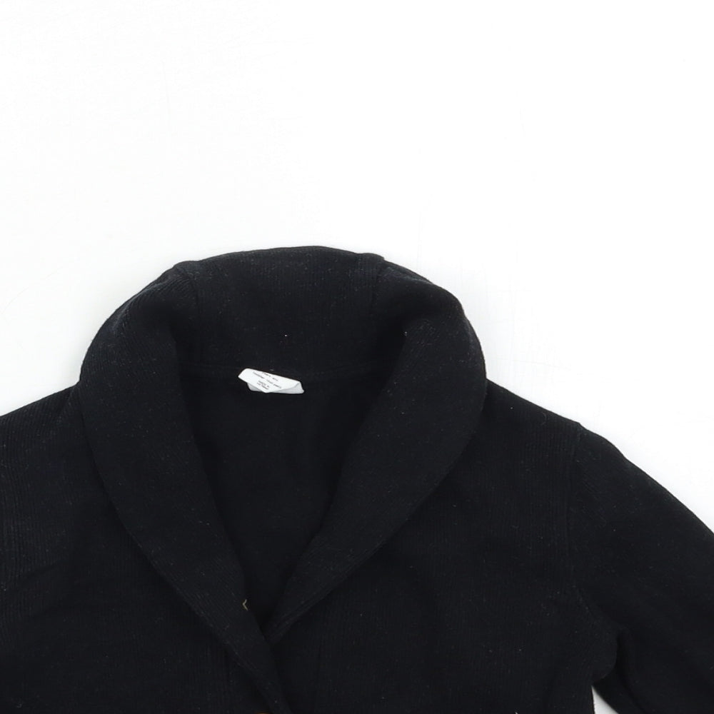 Gap Boys Black   Cardigan Jumper Size 4 Years