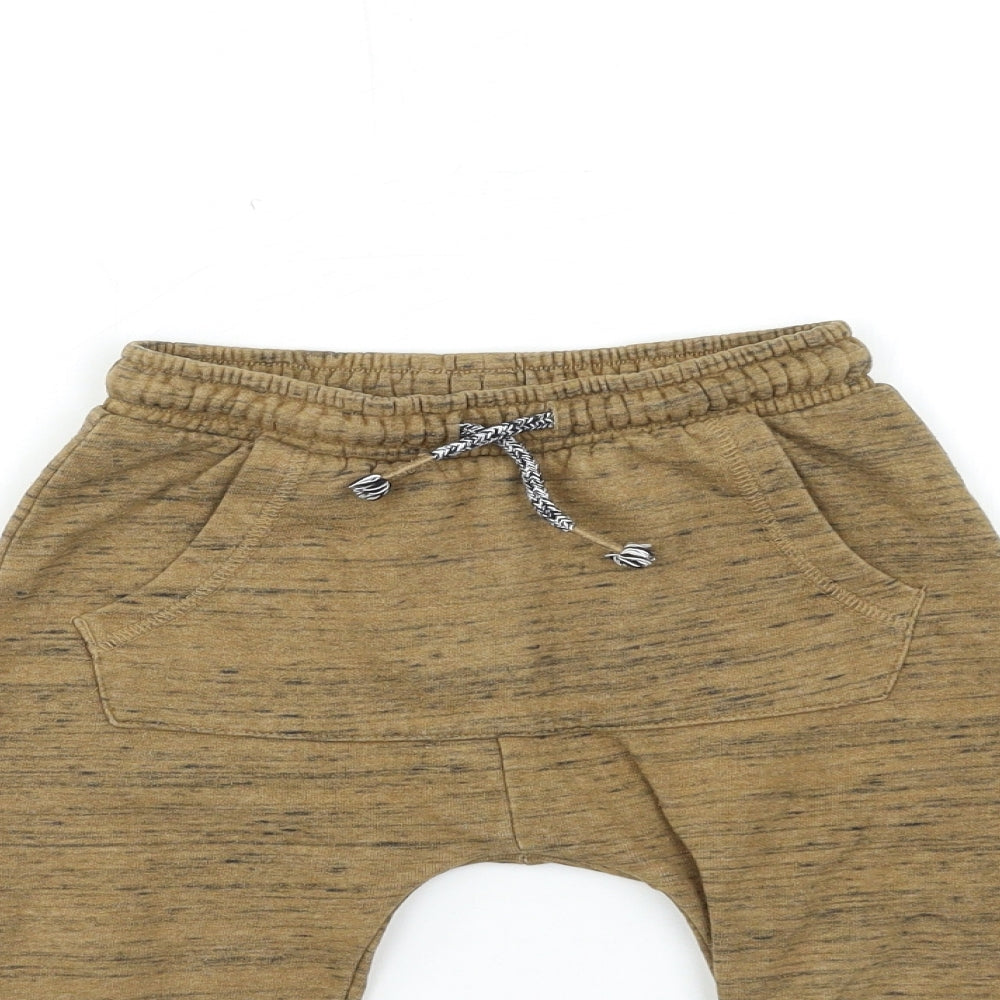 George Boys Brown   Sweatpants Trousers Size 3-4 Years