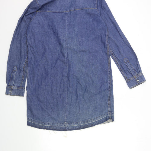 Blanco Womens Blue  Denim Shift  Size L