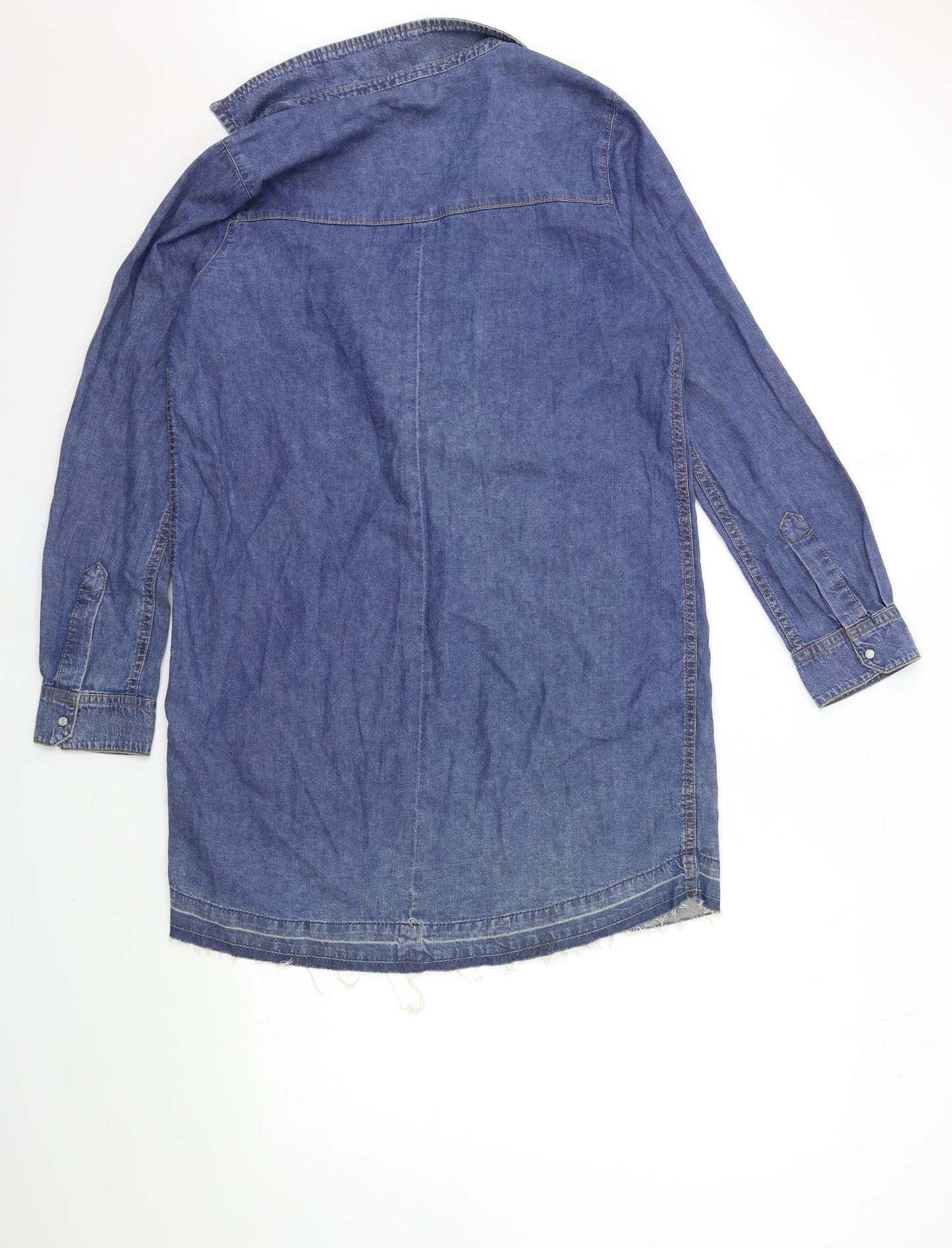 Blanco Womens Blue  Denim Shift  Size L