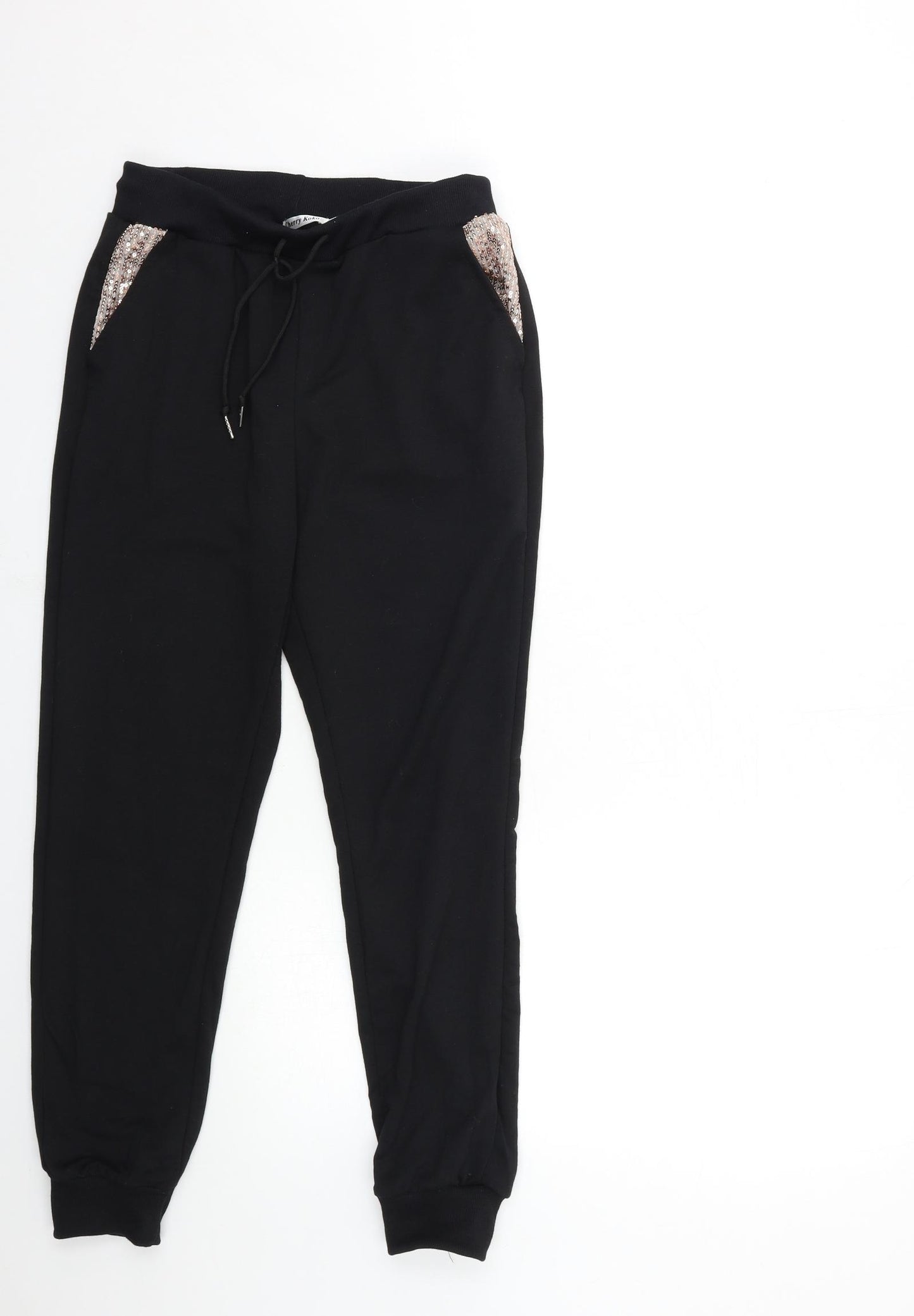 Cherry Koko Womens Black   Sweatpants Trousers Size M L28 in