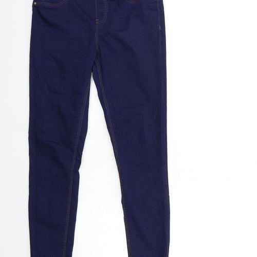 New Look Womens Blue  Denim Jegging Jeans Size 12 L30 in