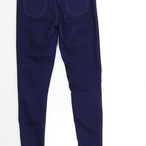 New Look Womens Blue  Denim Jegging Jeans Size 12 L30 in