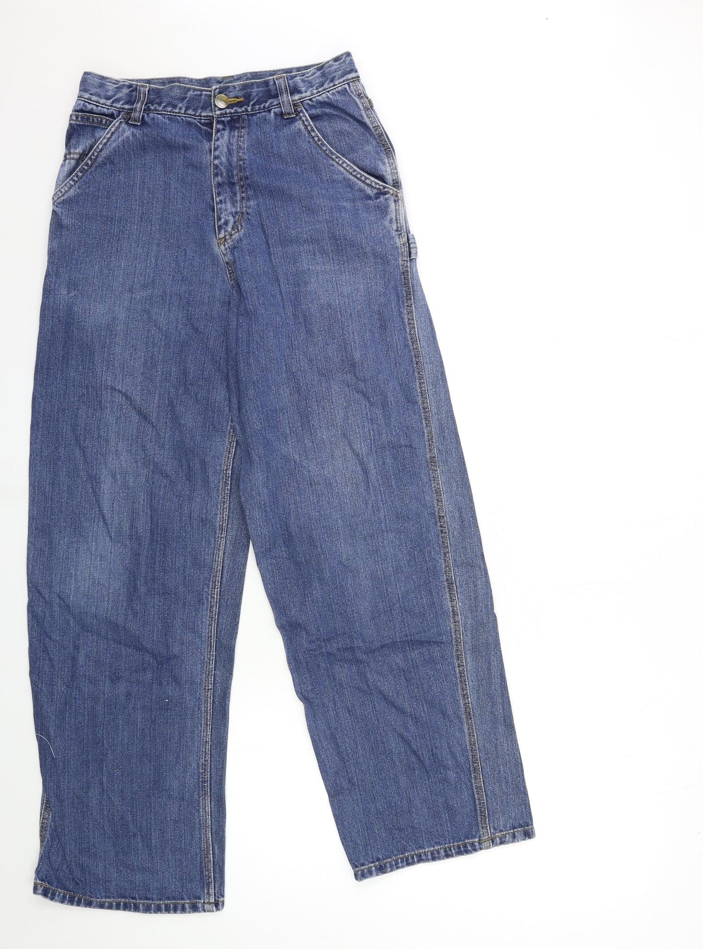 Carhartt Boys Blue  Denim Straight Jeans Size 16 Years