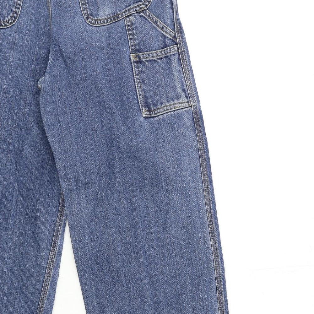 Carhartt Boys Blue  Denim Straight Jeans Size 16 Years