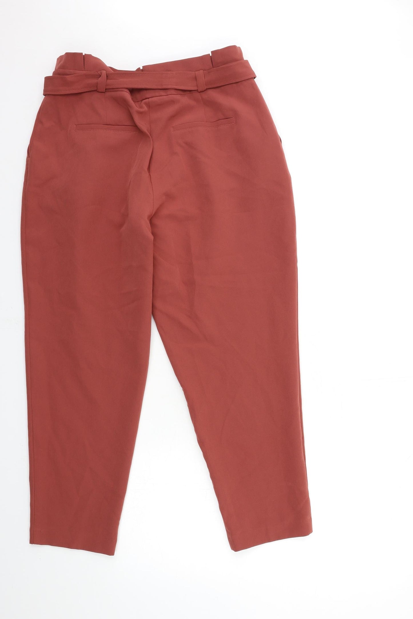 New Look Womens Red   Trousers  Size 12 L26 in