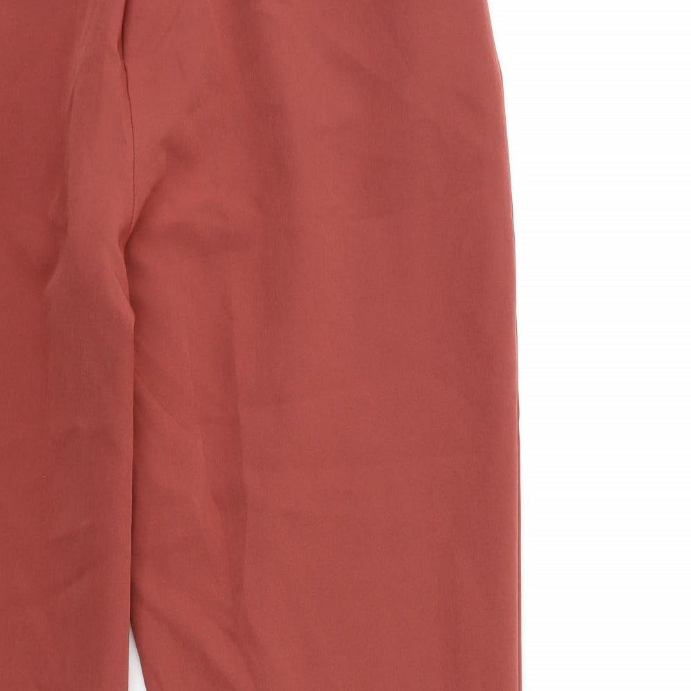 New Look Womens Red   Trousers  Size 12 L26 in