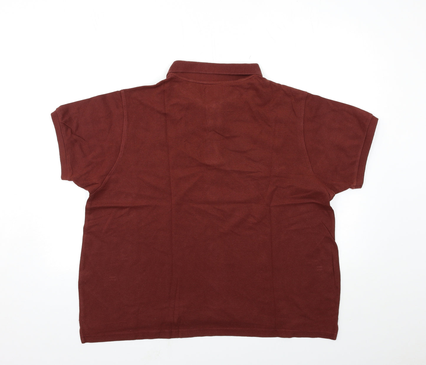 industrialize Mens Brown    Polo Size XL